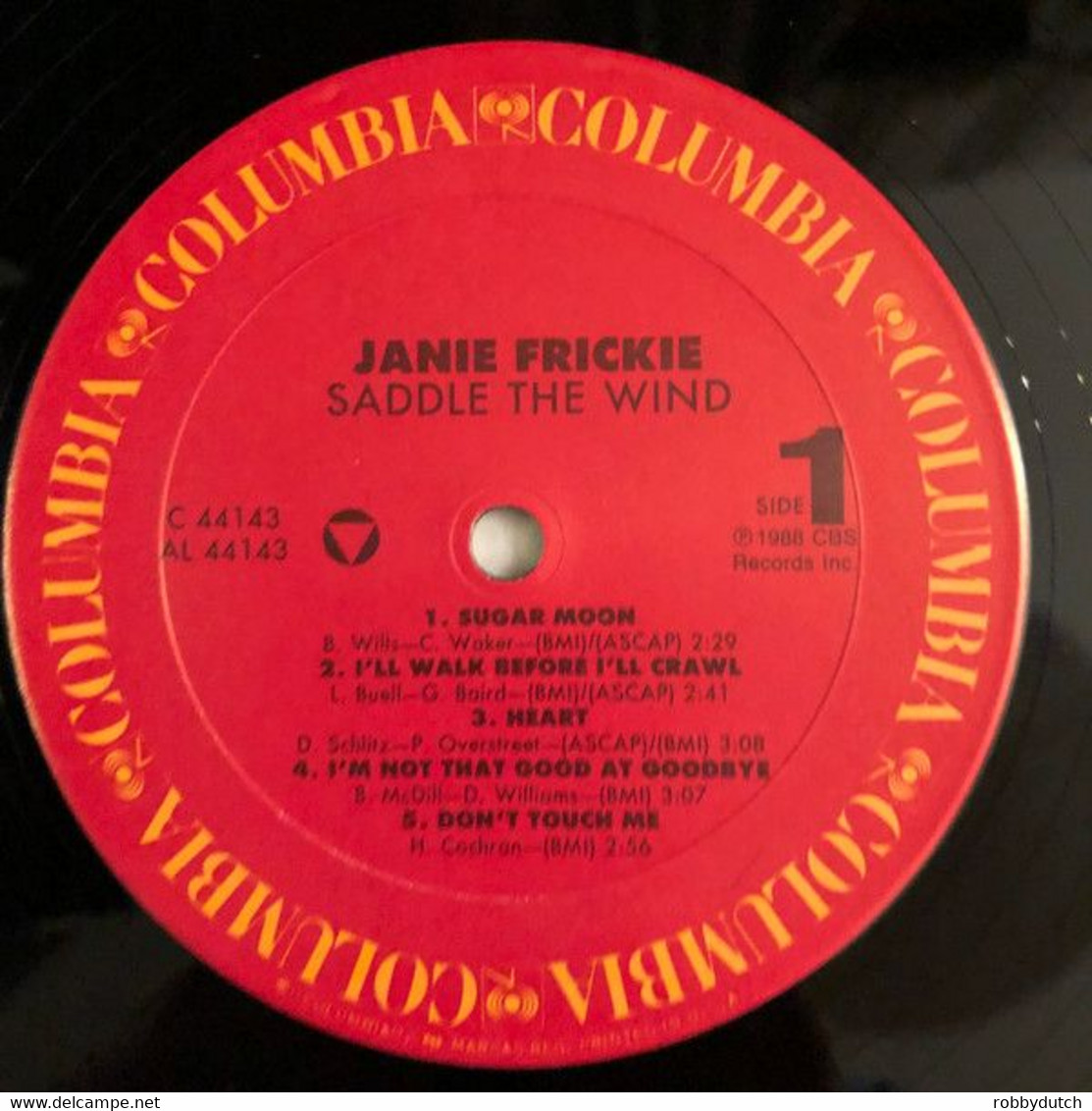 * LP * JANIE FRICKIE - SADDLE THE WIND (USA 1988) - Country En Folk