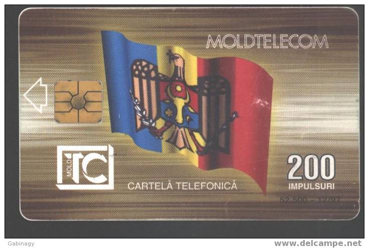 MOLDOVA - MOL-16 - MOLTELECOM BUILDING - 52.500EX. - NOT PERFECT - Moldavie