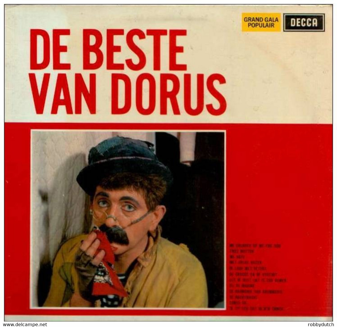 * LP * DE BESTE VAN DORUS (Holland 1968) - Humor, Cabaret