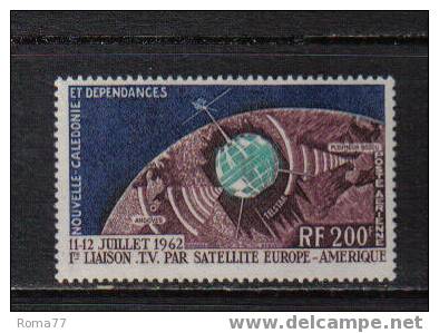 NC89a - NOUVELLE CALEDONIE , SATELLITE  EUROPE AMERIQUE  *** - Neufs