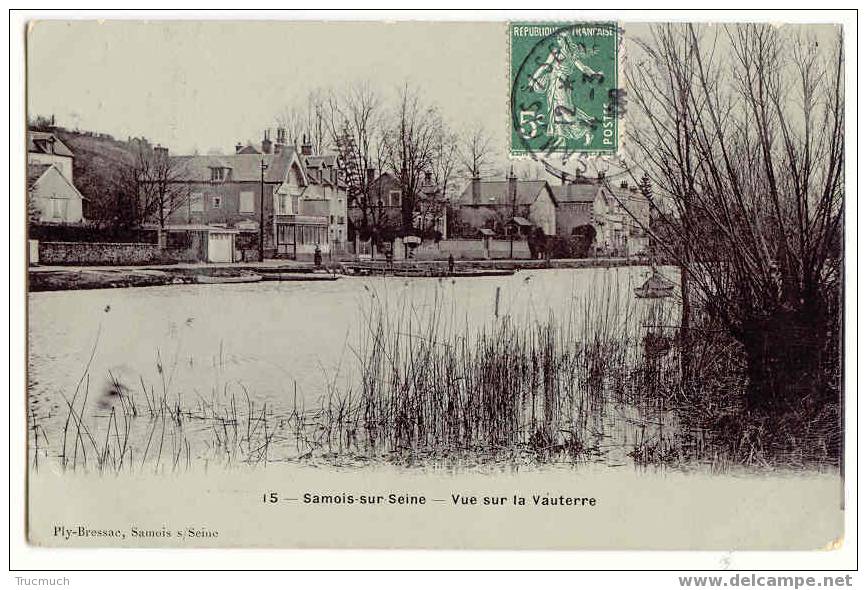 F2166 - SAMOIS-SUR-SEINE - Vue Sur La Vauterre - Samois