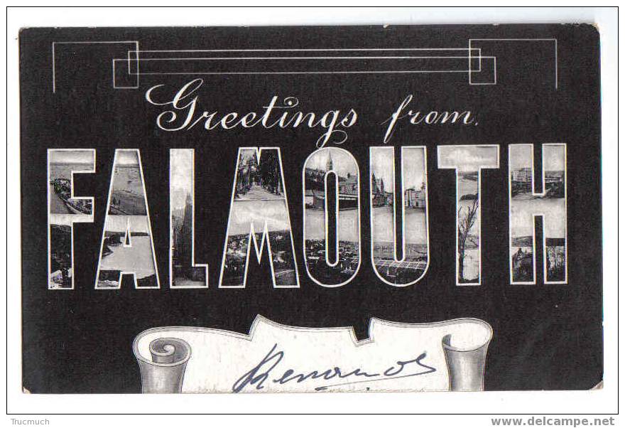 8290 - Greetings From FALMOUTH - Falmouth