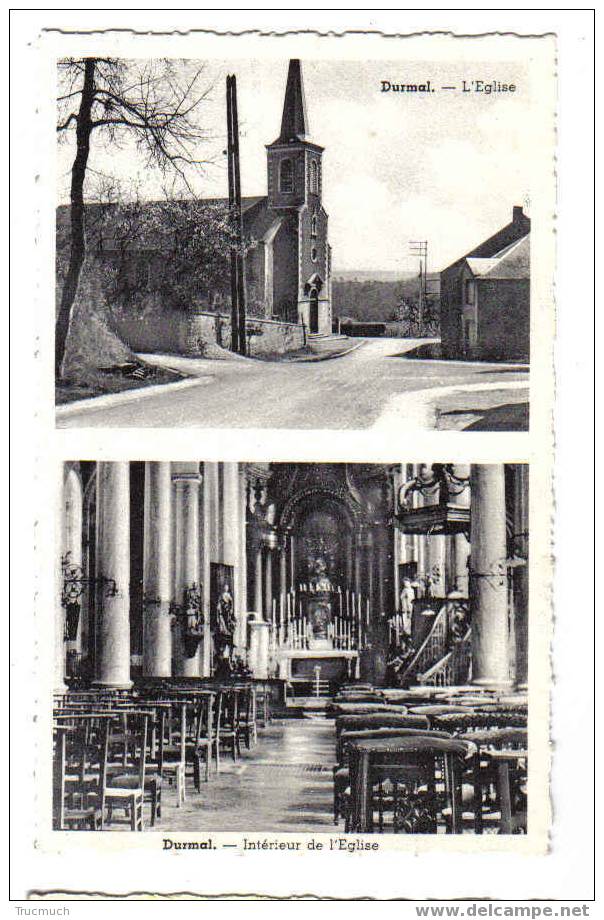 8279 - Durmal - L' Eglise - Intérieur De L' Eglise - Assesse