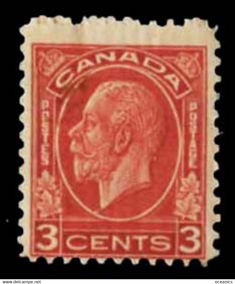 Canada (Scott No. 197 - George V - Medaillon) [*] B / F - Unused Stamps