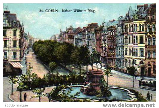 Köln - Coeln - Kaiser Wilhelm Ring 24 - Koeln