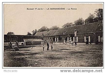 CPA 62 SAMER - La Bernardiere - La Ferme - Samer