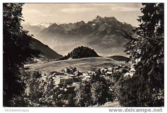 Leysin - La Boule De Gomme Et Les Dents Du Midi - 1968 - Leysin