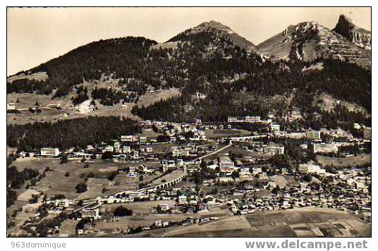 Leysin - La Tour D'Aï , Vue D'avion - 1968 - Leysin