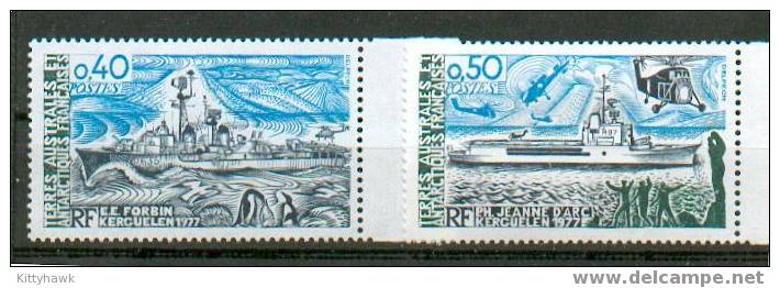 TAAF144 - YT 74/75 ** - Unused Stamps