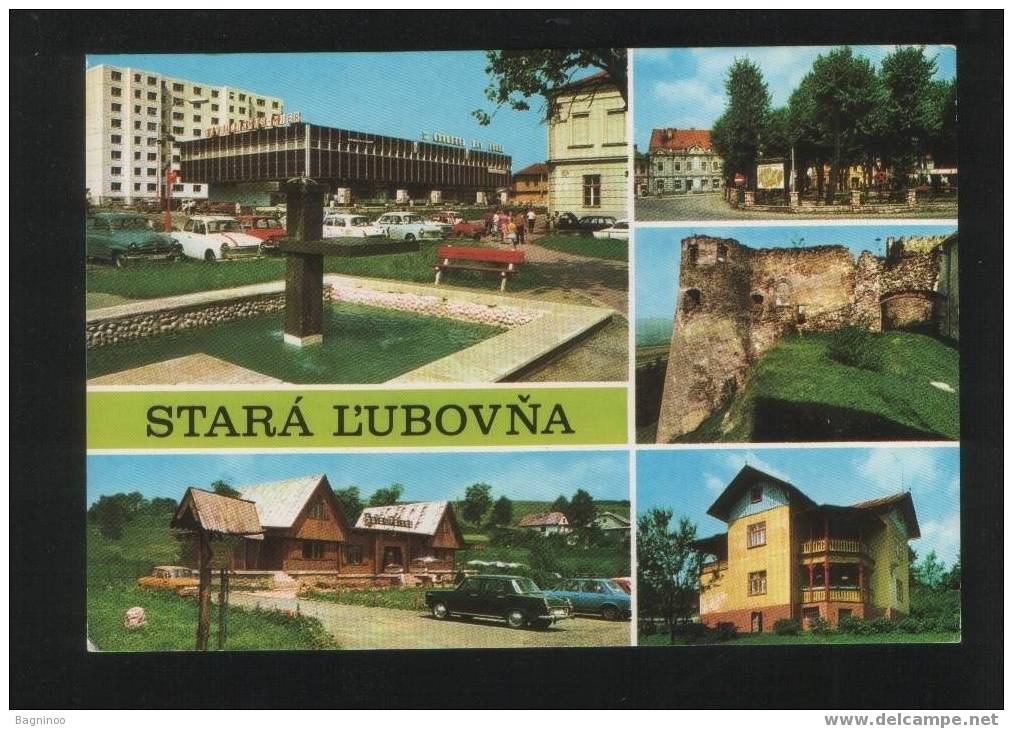 STARA LUBOVNA Postcard CZECH REPUBLIC - Slovakia