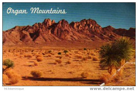 El Paso - Organ Mountains - Needle Mountains North Of El Paso And East Of Las Cruces  - Used  1967 - - El Paso