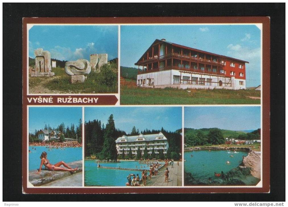 VYSNE RUZBACHY Postcard SLOVAKIA - Slovakia