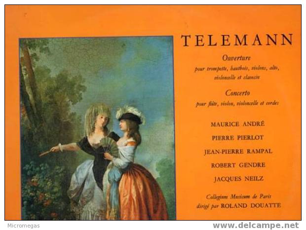 Telemann : Ouverture, Concerto - Classique