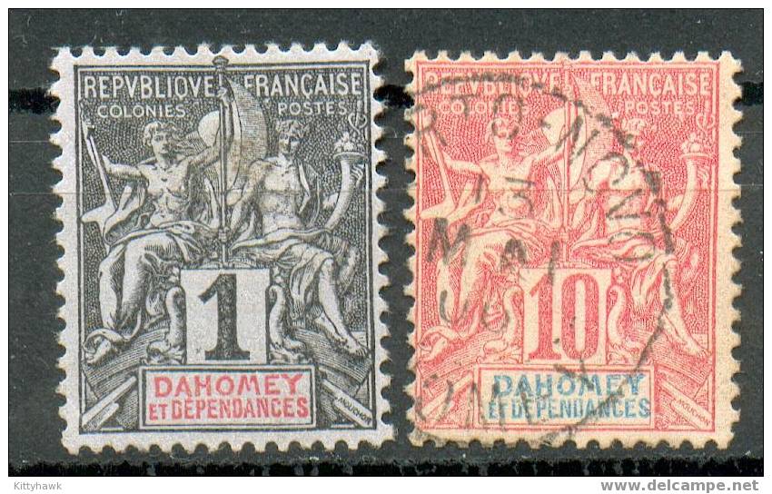 Daho 20 - YT 2 Obli / 6 NSG (no Gum) - Used Stamps