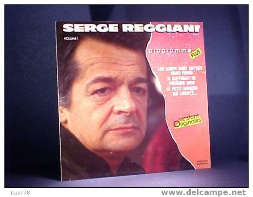 33 Tours SERGE REGGIANI Volume 1 - Sonstige & Ohne Zuordnung