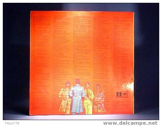 Disque Vinyle 33 Tours THE BEATLES Sgt PEPPERS - Rock