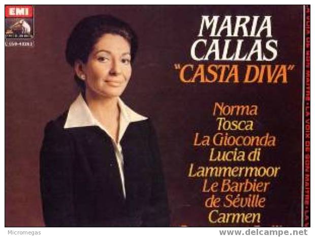 Maria Callas : Casta Diva - Opera / Operette