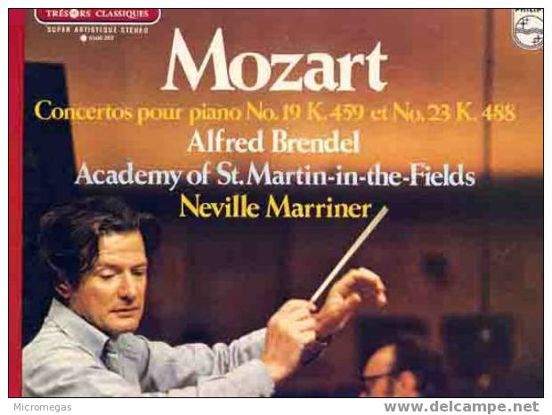 Mozart : Concertos Pour Piano N°19 & 23. Alfred Brendel - Classique