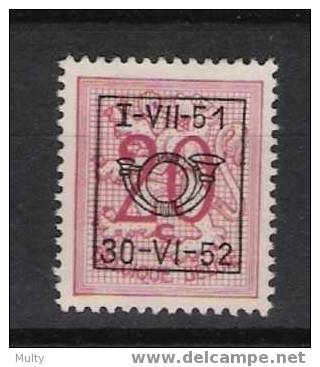 Belgie OCB V617 (0) - Typos 1951-80 (Chiffre Sur Lion)