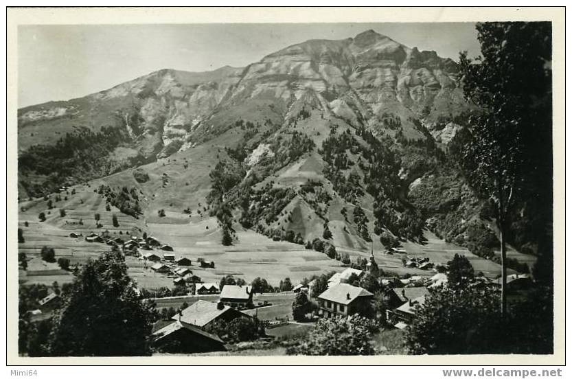 74  .  LES CONTAMINES . VYE GENERALE ET LE MONT- JOLY  (ALT  .  2 002 M  ) - Contamine-sur-Arve