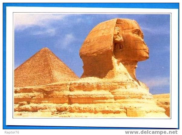 EGYPTE  Le Sphinx De Gizeh  Format Et Support Carte Postale - Other & Unclassified