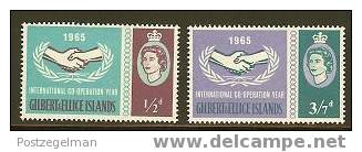 GILBERT & ELLICE 1965 MNH Stamp(s) Int. Co-op. 99-100 #5939 - Other & Unclassified