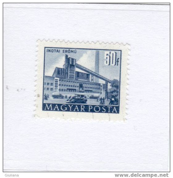 Ungheria - N. 1007A** (Yvert) 1951-52  Ordinaria - Nuevos