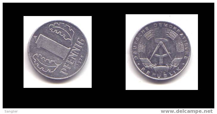 1 PFENNIG 1975 A - 1 Pfennig