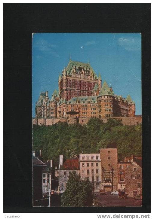 QUEBEC Postcard CANADA - Québec - Château Frontenac