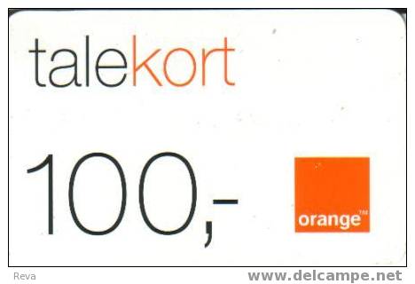 DENMARK  100 KR  GSM  MOBILE  PIN  TYPE  ORANGE  COMPANY   SPECIAL PRICE   !! READ DESCRIPTION !! - Danimarca