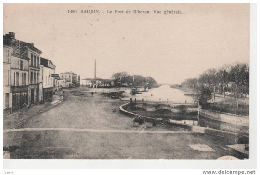 17.289/ SAUJON Le Port De Riberon Vue Générale - Saujon