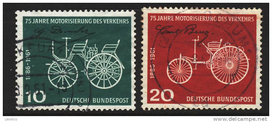 BRD, Germany  1961 / Mi: 363,64 /  A 836. - Usados