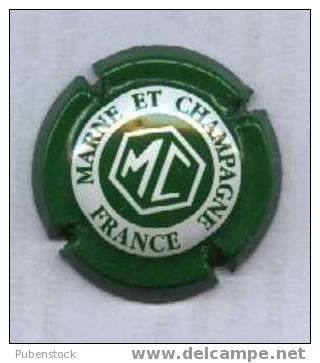 Muselet De Champagne "MARNE ET CHAMPAGNE" Verte. - Marne Et Champagne