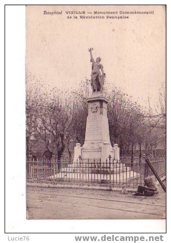 VIZILLE -  Monument Commémoratif De La Révolution Française - Vizille