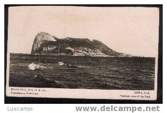 GIBRALTAR PANORAMA VIEW OF THE ROCK - Gibraltar