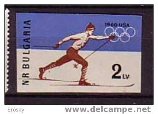PGL - JEUX OLYMPIQUES 1960 BULGARIA Yv N°1006 ND ** - Winter 1960: Squaw Valley