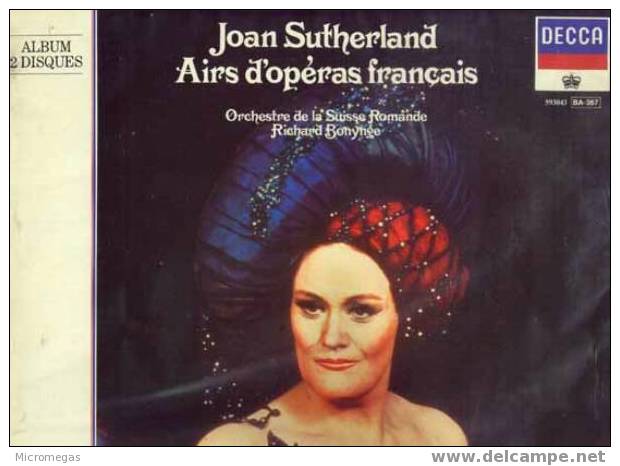 Joan Sutherland : Airs D´opéras Français - Opera / Operette