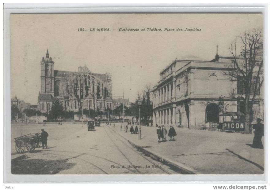 LE MANS.  PLACE DES JACOBINS - Le Mans