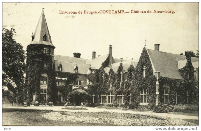 Oostcamp - Château De Nieuwburg -1908 - Oostkamp