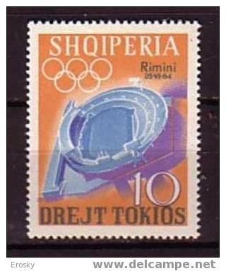 PGL - JEUX OLYMPIQUES 1964 ALBANIA Yv N°698 ** - Zomer 1964: Tokyo