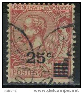 PIA - MON - 1922 - Prince Albert I Avec Surcharge  - (Yv 52) - Oblitérés