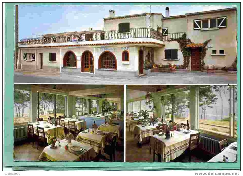 MARTIGUES CARTE PUBLICITAIRE HOTEL RESTAURANT BELVEDERE CARTE PHOTO EN BON ETAT - Martigues