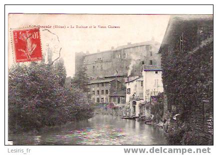 CPA - L´ARBRESLE - LA TURBINE ET LE VIEUX CHATEAU  - DELORME - L'Abresle