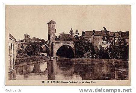 CPA 64 ORTHEZ - Le Vieux Pont - Orthez