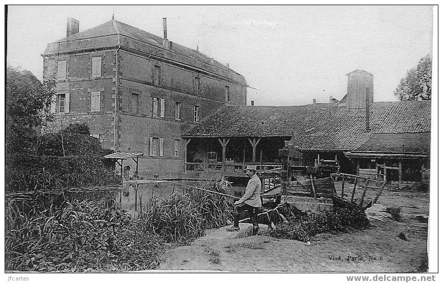 55 - AUZEVILLE - Hameau De Clermont En Argonne - Sans Légende - (Pêcheur) - Clermont En Argonne