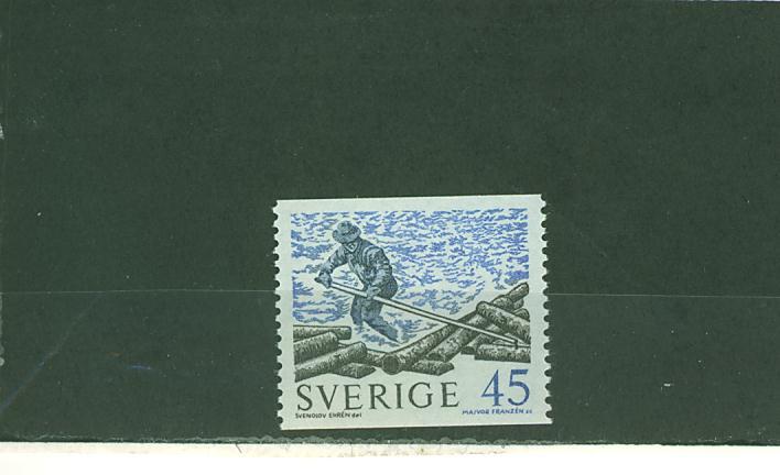 4S0088 Flottage Du Bois 651 Suede 1970 Neuf ** - Unused Stamps