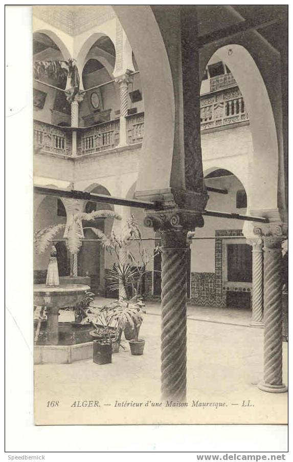 5467 Alger Intérieur D'une Maison Mauresque LL 168 - Alger