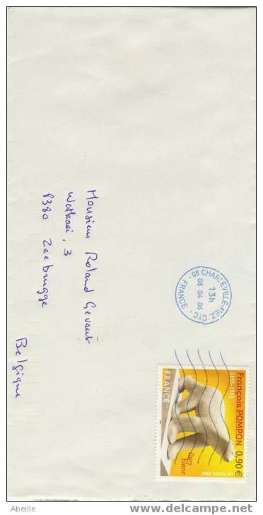 6495   LETTRE  FRANCE - Ours