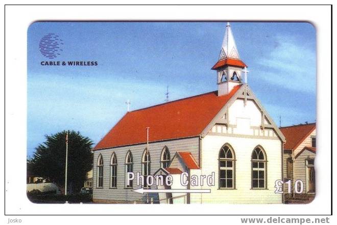 CHURCH ( Falkland Islands ) - Eglise - Kirche - Iglesia - La Chiesa - Churches - Eglises - Kirchen- Religion - Religione - Falkland