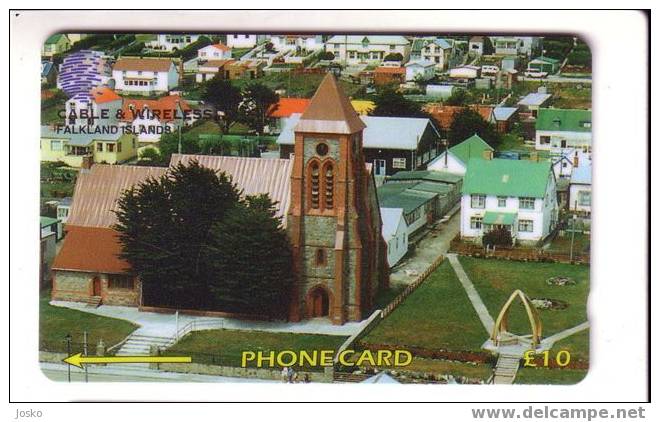 CHURCH ( Falkland Islands ) - Eglise - Kirche - Iglesia - La Chiesa - Churches - Eglises - Kirchen- Religion - Religione - Falklandeilanden
